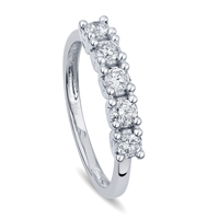 Anello Bliss Donna Rugiada in Oro bianco Diamante 20115761